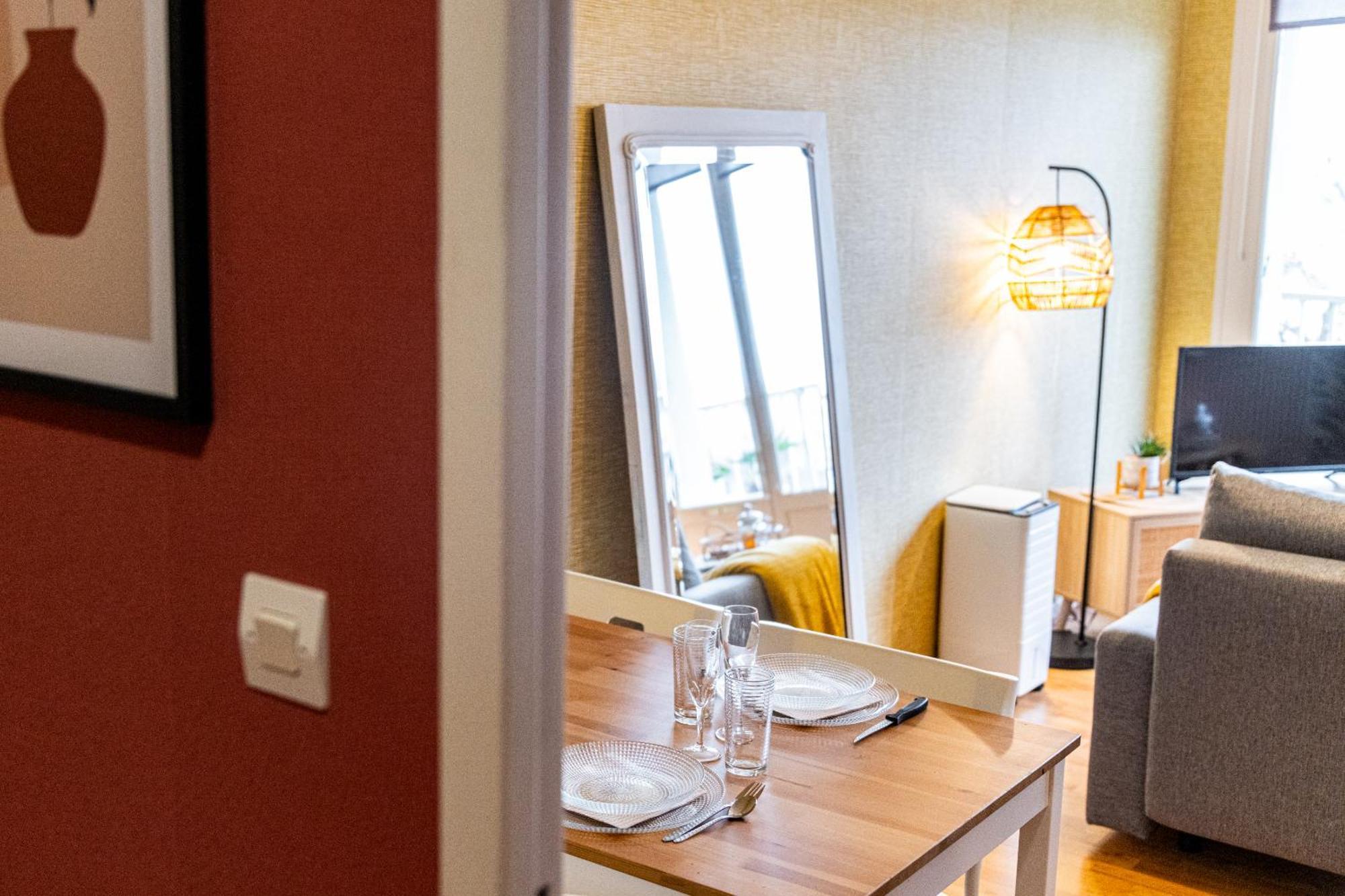 Appartement Parking Dijon Proche Centre Wilson מראה חיצוני תמונה