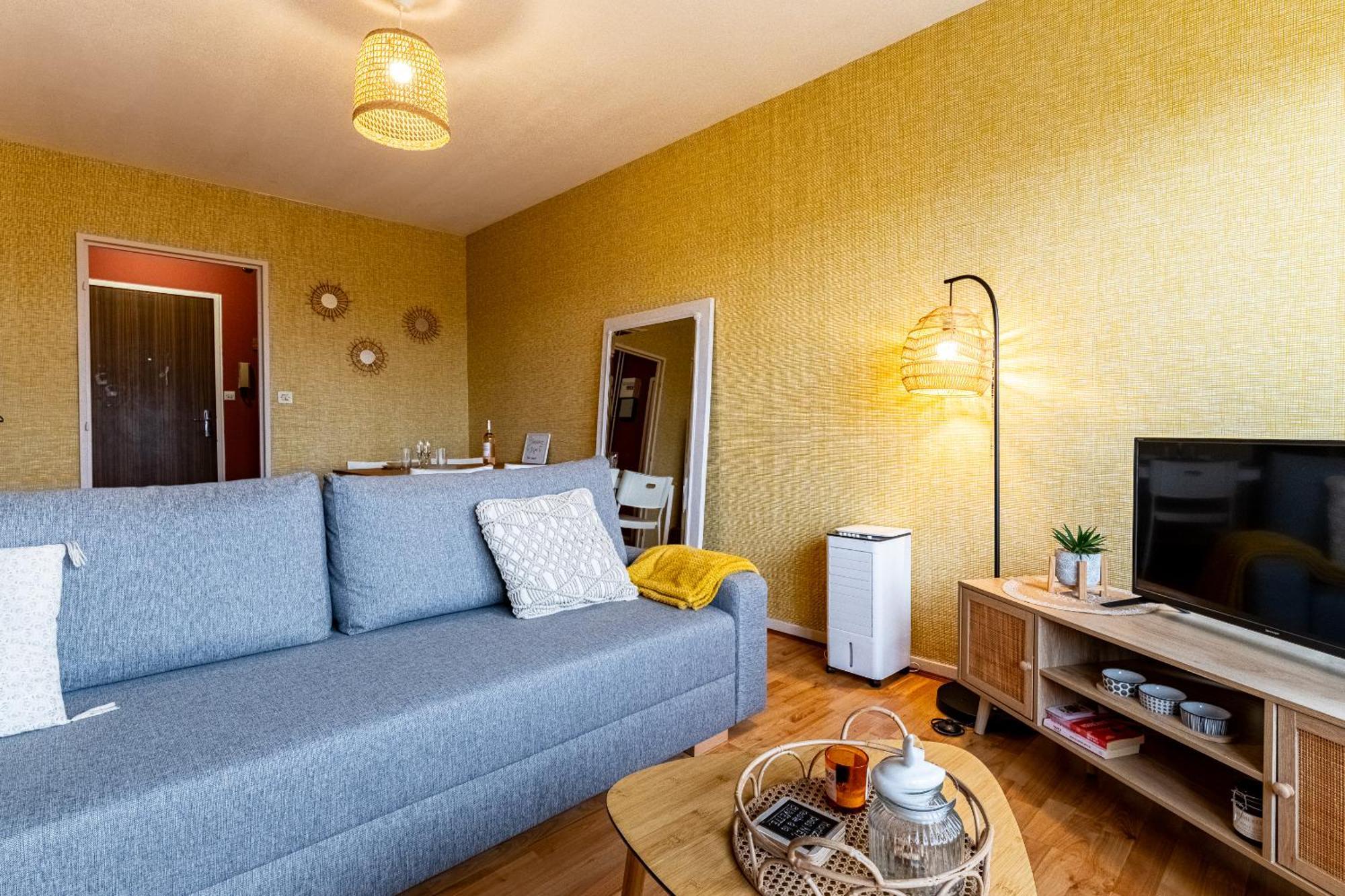 Appartement Parking Dijon Proche Centre Wilson מראה חיצוני תמונה